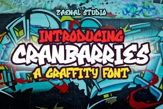 Cranbarries Font